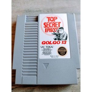 GOLGO 13 TOP SECRET EPISODE - Nintendo (Authentic) NES Game,